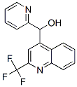 alpha-2-Pyridyl-4-[2-trifluoromethylquinoline]methanol Structure