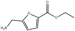 5-AMINOMETHYL-FURAN-2-CARBOXYLIC ACID ETHYL ESTER Structure