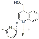 6-메틸-알파-2-피리딜-2-트리플루오로메틸퀴놀린-4-메탄올 구조식 이미지