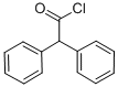 Diphenylacetyl chloride 구조식 이미지