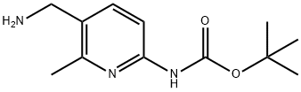 TERT-부틸4-(아미노메틸)-2,5-디메틸페닐페닐카바메이트 구조식 이미지