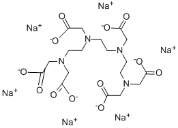 TRIETHYLENETETRAMINE-N,N,N',N'',N''',N'''-HEXAACETIC ACID HEXASODIUM SALT Structure
