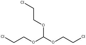 TRIS(2-CHLOROETHYL)- ORTHOFORMATE Structure