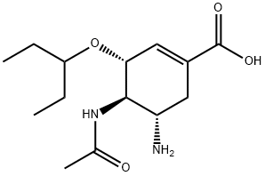 OSELTAMIVIR ACID Structure