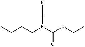 카르바민산,부틸시아노-,에틸에스테르(9CI) 구조식 이미지