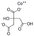 cobalt(2+) hydrogen citrate Structure