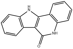 5,11-디히드로-6H-인돌로[3,2-c]퀴놀린-6-온 구조식 이미지