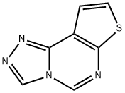 Thieno[3,2-e][1,2,4]triazolo[4,3-c]pyrimidine Structure