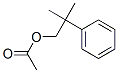 (2-methyl-2-phenyl-propyl) acetate Structure
