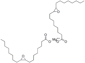 마그네슘9,10-에폭시옥타데카노에이트 구조식 이미지