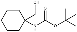 1-(BOC-AMINO)-1-HYDROXYMETHYLCYCLOHEXANE Structure