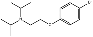 4-[2-N,N-DIISOPROPYLAMINO-ETHOXY]페닐브로마이드 구조식 이미지