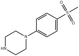 1-[4-(METHYLSULFONYL)PHENYL]PIPERAZINE
 구조식 이미지