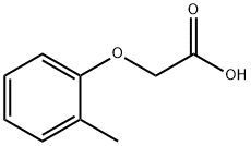 (2-METHYLPHENOXY)ACETIC ACID 구조식 이미지