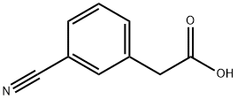 3-цианофенилуксусная кислота структурированное изображение