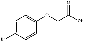 p-Bromophenoxyacetic acid Structure
