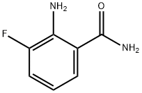 Benzamide, 2-amino-3-fluoro- (9CI) 구조식 이미지