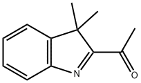 2-Acetyl-3,3-dimethyl-3H-indole Structure