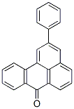 2-페닐-7H-벤즈[데]안트라센-7-온 구조식 이미지