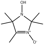 1-HYDROXY-2,2,4,5,5-PENTAMETHYL-3-IMIDAZOLINE-3-OXIDE Structure