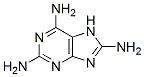 7H-purine-2,6,8-triamine Structure