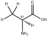 L-Alanine-d4 Structure