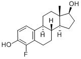 4-fluoroestradiol Structure