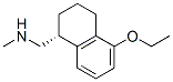 1-나프탈렌메탄아민,5-에톡시-1,2,3,4-테트라히드로-N-메틸-,(R)-(9CI) 구조식 이미지