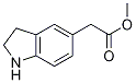 Methyl 2-(2,3-dihydro-1H-indol-5-yl)acetate 구조식 이미지