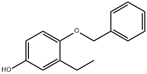 4-Benzyloxy-3-ethyl-phenol Structure