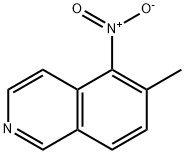 Isoquinoline, 6-methyl-5-nitro- 구조식 이미지