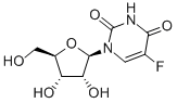 5-FLUOROURIDINE Structure