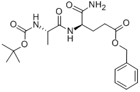 BOC-ALA-D-GLU(OBZL)-NH2 Structure