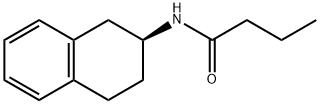 (S)-N-(1,2,3,4-Tetrahydro-2-naphthalenyl)butanamide Structure
