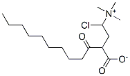 DL-DECANOYLCARNITINE CHLORIDE 구조식 이미지