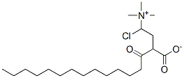 MYRISTOYL-DL-CARNITINE CHLORIDE 구조식 이미지