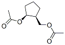 사이클로펜탄메탄올,2-(아세틸옥시),아세테이트,시스-(9CI) 구조식 이미지