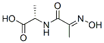 Alanine,  N-[(2E)-2-(hydroxyimino)-1-oxopropyl]-  (9CI) Structure