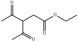 ethyl 3-acetyl-4-oxo-pentanoate Structure