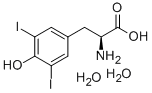 3 5-DIIODO-L-TYROSINE DIHYDRATE  98 구조식 이미지