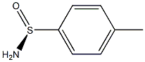 (S)-4-Methylbezenesulfinamide 구조식 이미지