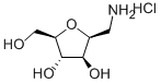 D-Glucitol,1-amino-2,5-anhydro-1-deoxy-,hydrochloride  (9CI) Structure