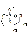 포스포로티오산O,O-디에틸S-(1,2,2-트리클로로에틸)에스테르 구조식 이미지
