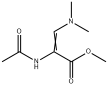 METHYL 2-ACETYLAMINO-3-DIMETHYLAMINOPROPENOATE Structure