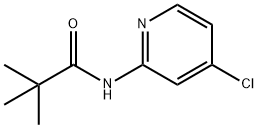 N-(4-클로로-피리딘-2-일)-2,2-디메틸-프로피온아미드 구조식 이미지
