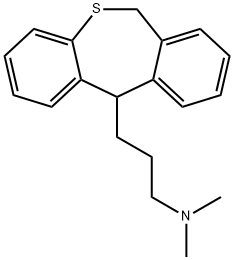 6,11-Dihydro-N,N-dimethyldibenzo[b,e]thiepin-11-(1-propanamine) Structure