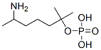 5-amino-1,1-dimethylhexyl dihydrogen phosphate  Structure