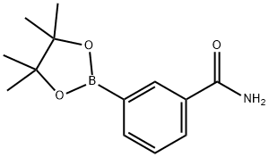 3-아미노카본페닐페닐보론산,피나콜에스테르 구조식 이미지