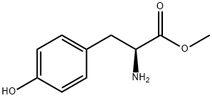 METHYL 2-AMINO-3-(4-HYDROXYPHENYL)PROPANOATE 구조식 이미지