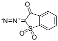 2-디아조벤조[b]티오펜-3(2H)-온1,1-이산화물 구조식 이미지